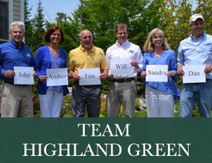 Team Highland green
